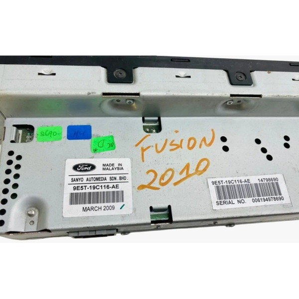 Display Computador Bordo Ford Fusion 2010