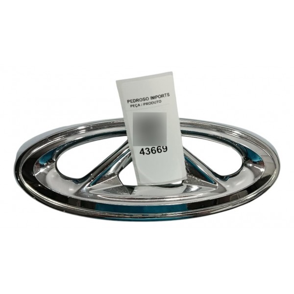 Emblema Cromado Original Chery Tiggo 8 Prateado