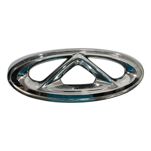 Emblema Cromado Original Chery Tiggo 8 Prateado