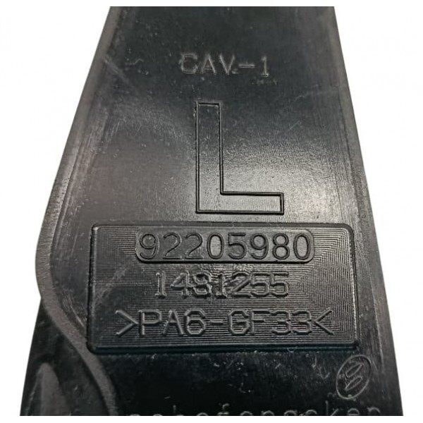 Maçaneta Traseira Esquerda Gm Omega V6 2010 Cinza Traseira