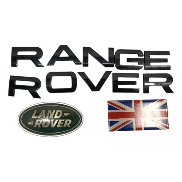 Emblemas Range Rover Land Rover Preto