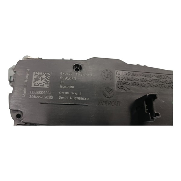 Botão Comando Luz Bmw X3 2.0 2019