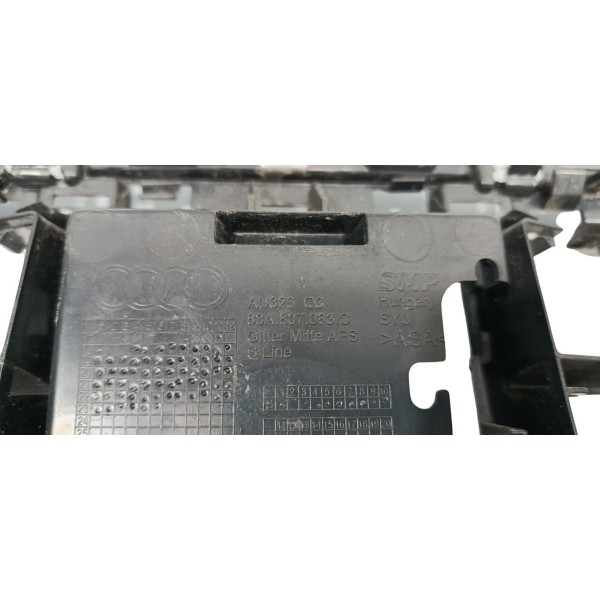 Grade Dianteira Parachoque Audi Q3 2016 Preto Fosco