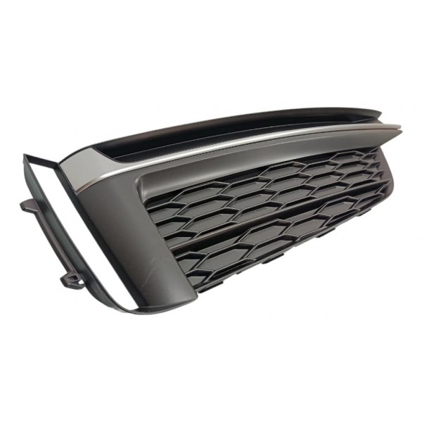 Grade Acabamento Parachoque Audi A5 Sline 2020 Preto Fosco