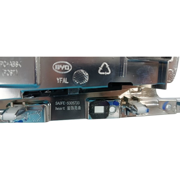 Moldura Comando Botões Console Central Byd Song Plus 24/25