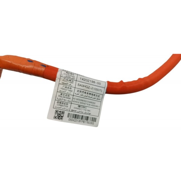 Tomada Carregamento Bateria Byd Song Plus 24/25