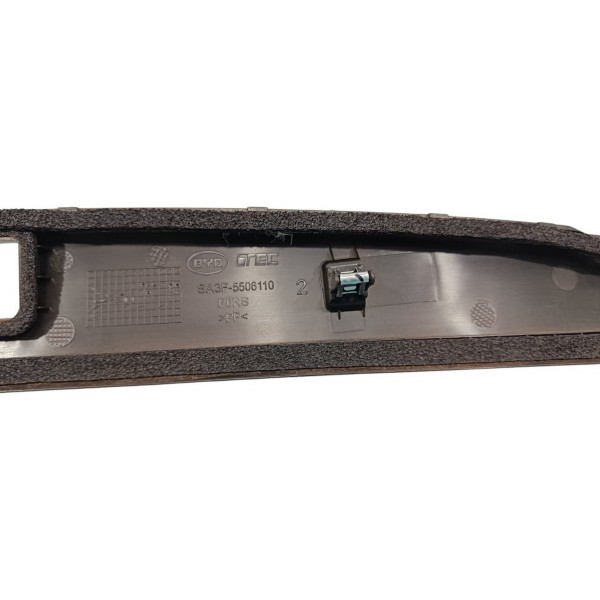 Acabamento Tampa Traseira Byd Song Plus 24/25 Preto