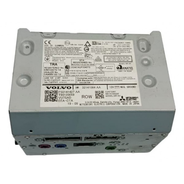 Central Multimídia Volvo S60 2019 Cinza