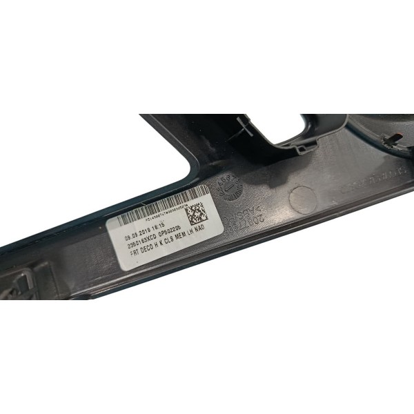 Moldura Maçaneta Interna Dianteira Esquerda Volvo S60 2019 Preto