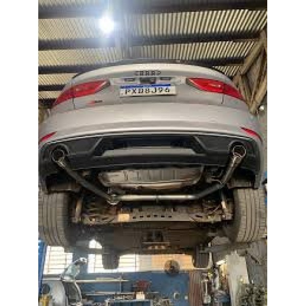 Spoiler Traseiro Audi A3 Sedan 2016 Preto