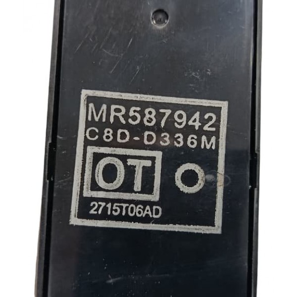 Comando Vidro Elétrico Dianteiro Esquerdo Pajero Dakar 2010