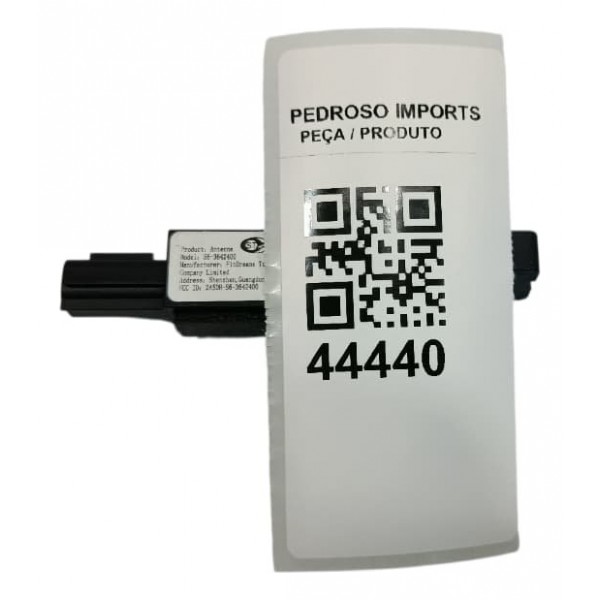 Antena Detectação Veicular Byd Song Plus 24/25 Preto