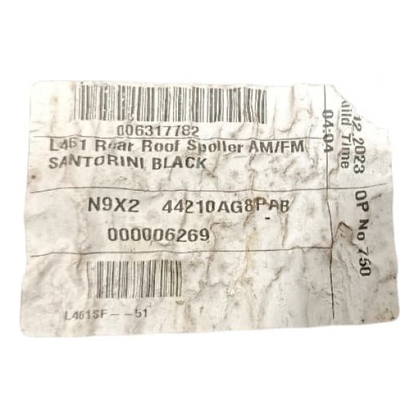 Aerofólio Brake Light Range Rover Sport 3.0 D350 2024