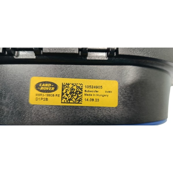 Alto Falante Porta Malas Range Rover Sport D350 2024 Preto