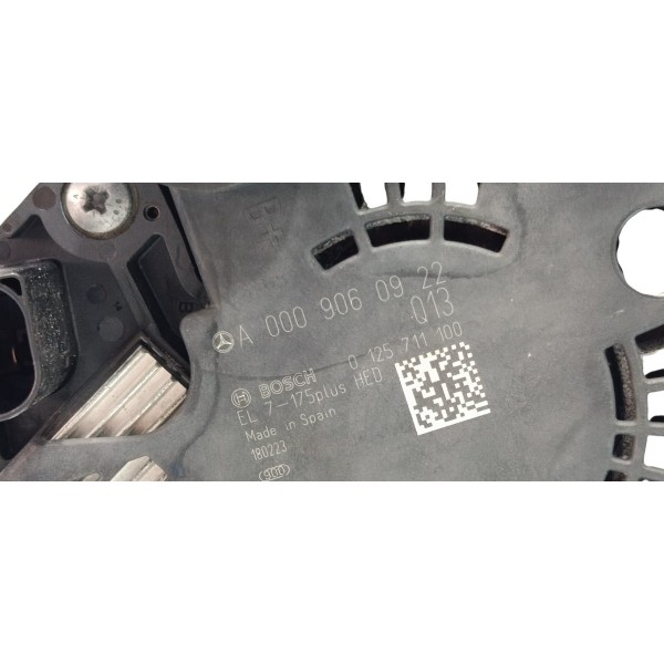 Alternador Mercedes C180 2017 A0009060922