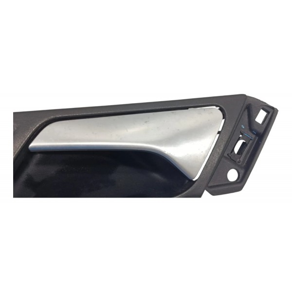 Maçaneta Interna Porta Dianteira Esquerda Vw Jetta 2011 Prateado Dianteira