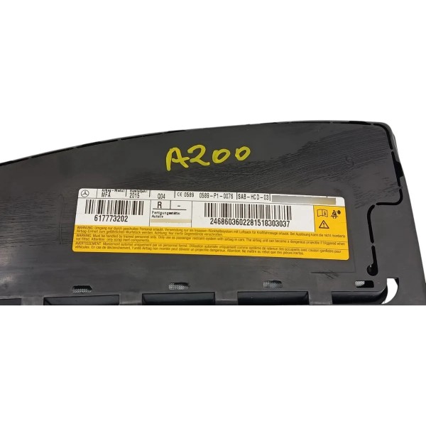 Bolsa Air Bag Lado Direito Audi A200 2015 617892400 Preto