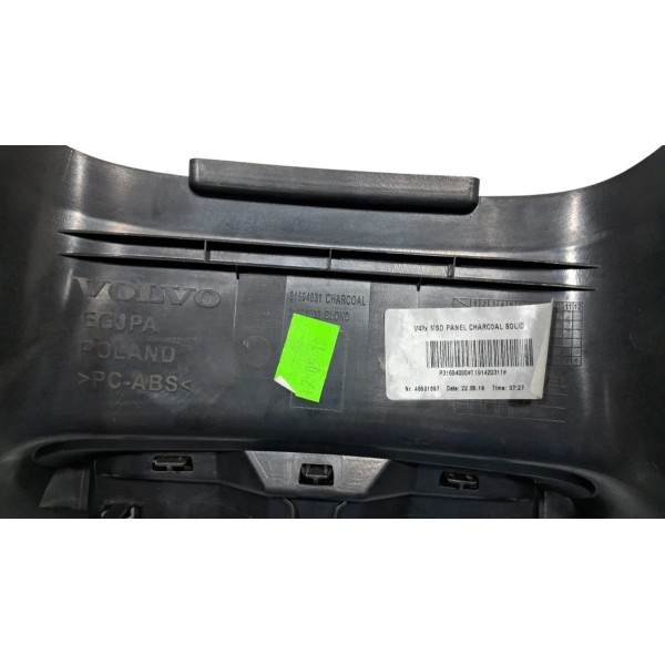 Acabamento Soleira Console Volvo S60 2020 Preto