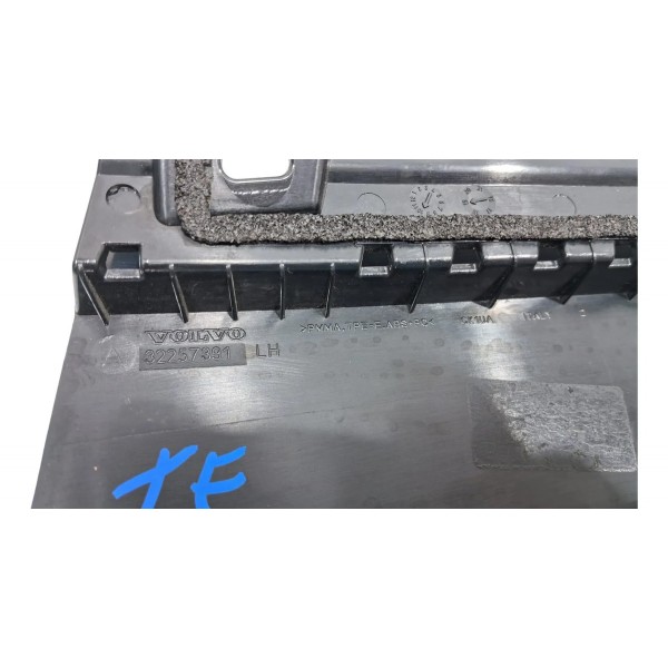 Aplique Porta Traseira Esquerda Volvo S60 2020 Preto