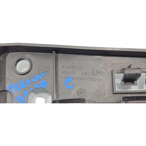 Suporte Spoiler Dianteiro Esquerdo Volvo S60 Híbrido 2020 Preto