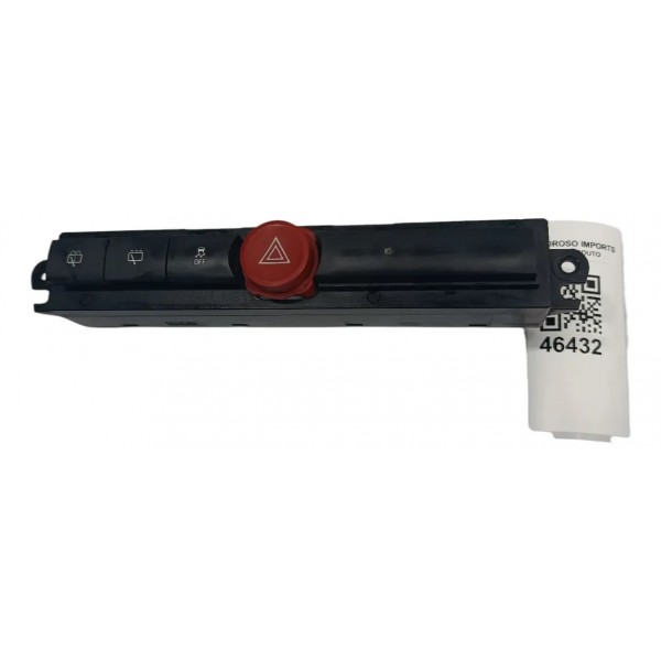 Comando Botão Pisca Alerta Gm Chevrolet Captiva 2012 Preto