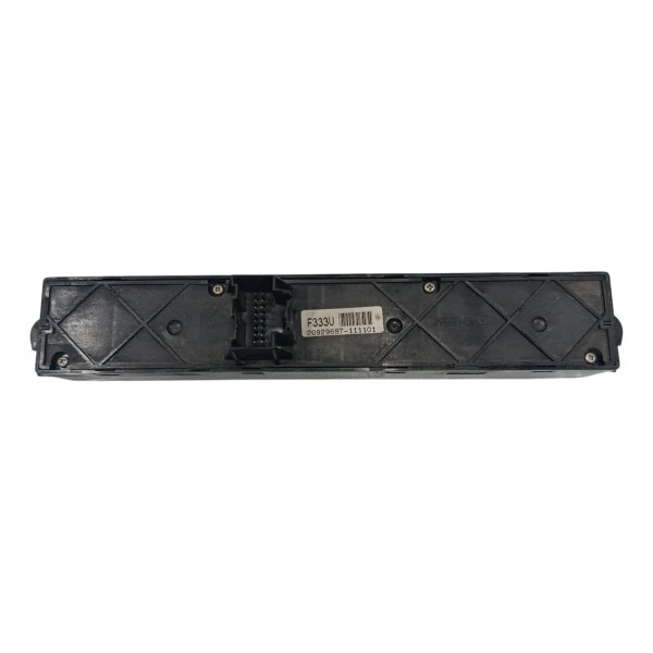 Comando Botão Pisca Alerta Gm Chevrolet Captiva 2012 Preto