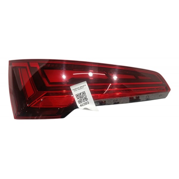 Lanterna Traseira Esquerda Audi Q5 Híbrido 2024 Esquerdo/motorista Vermelho