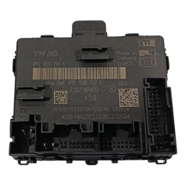Módulo De Porta Dianteira Audi Q5 2.0 Híbrido 2023 4m1959792 Preto