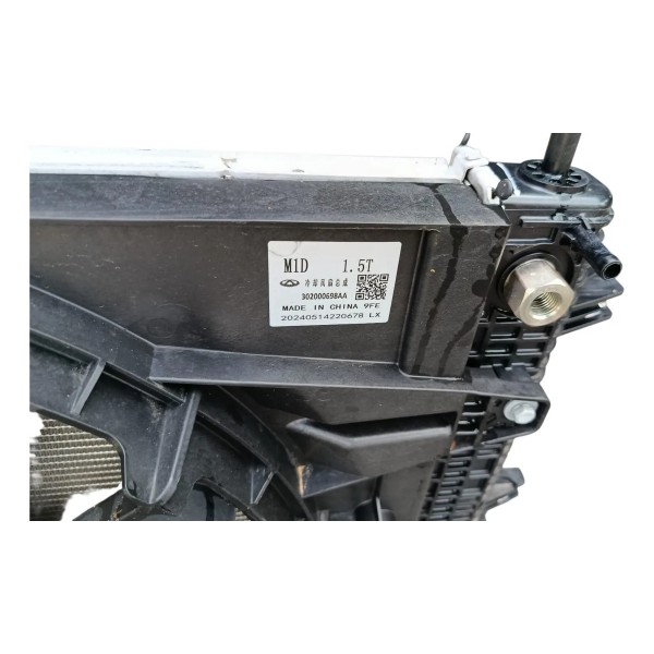 Kit Conjunto Radiador Chery Tiggo 7 Sport 1.5  2024