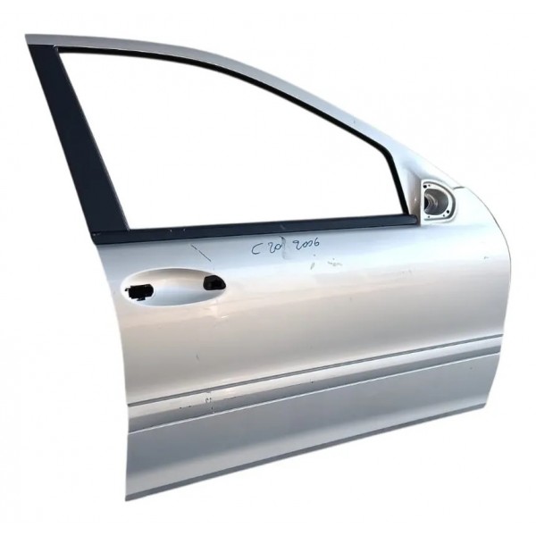 Porta Dianteira Direita Mercedes C200 2006 Dianteira Direita Prateado