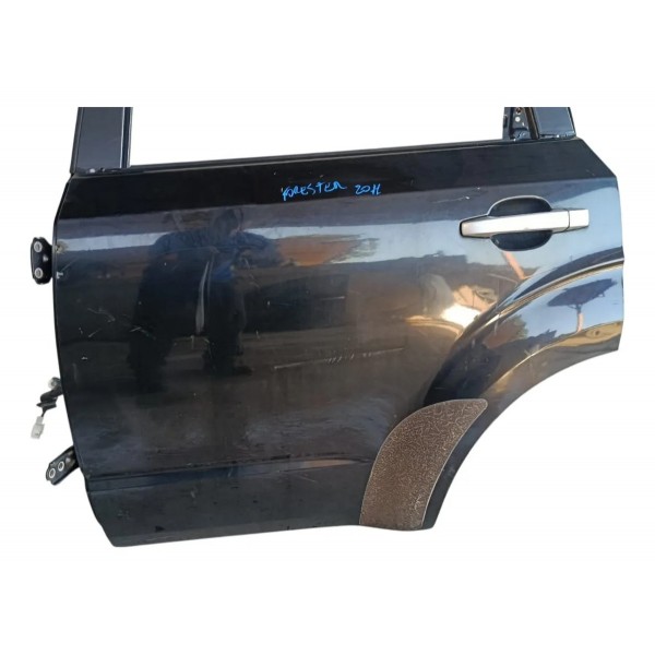 Porta Traseira Esquerda Subaru Forester 2012 Traseira Esquerda Preto