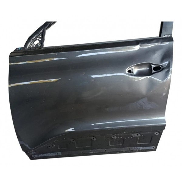 Porta Dianteira Esquerda Chery Tiggo 5x 2023 (avaria) Dianteira Esquerdo Cinza-escuro