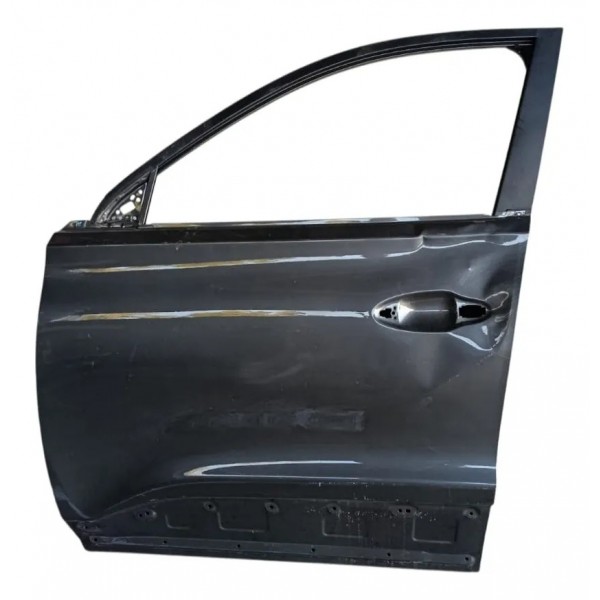 Porta Dianteira Esquerda Chery Tiggo 5x 2023 (avaria) Dianteira Esquerdo Cinza-escuro