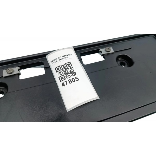 Suporte Placa Dianteira Honda Civic G11 2024 Preto