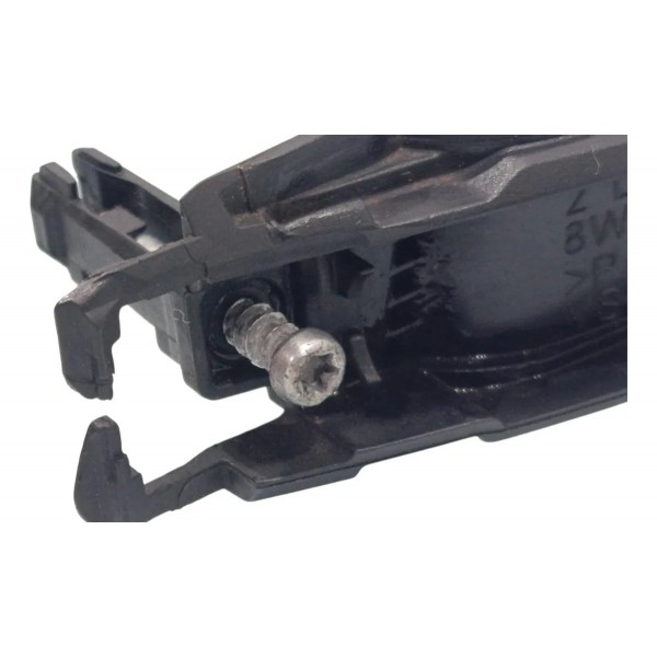 Base Suporte Maçaneta Dianteira Esquerda Audi A4 2018 Preto Dianteira