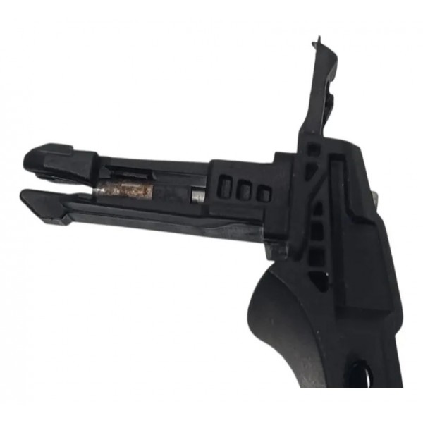 Base Suporte Maçaneta Dianteira Esquerda Audi A4 2018 Preto Dianteira