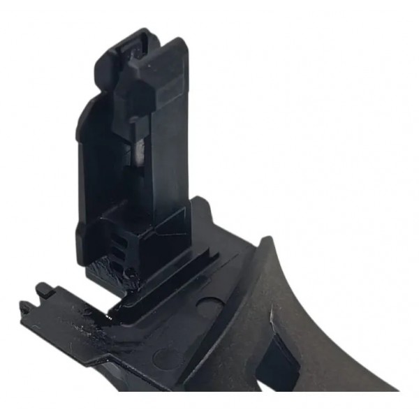 Base Suporte Maçaneta Dianteira Esquerda Audi A4 2018 Preto Dianteira