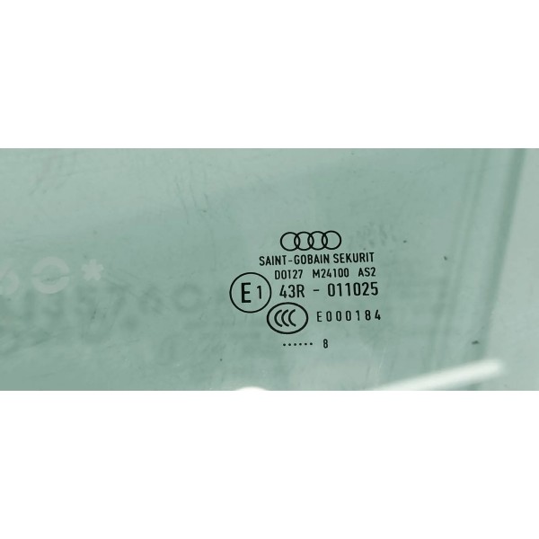 Vidro Porta Dianteira Esquerda Audi A4 2018