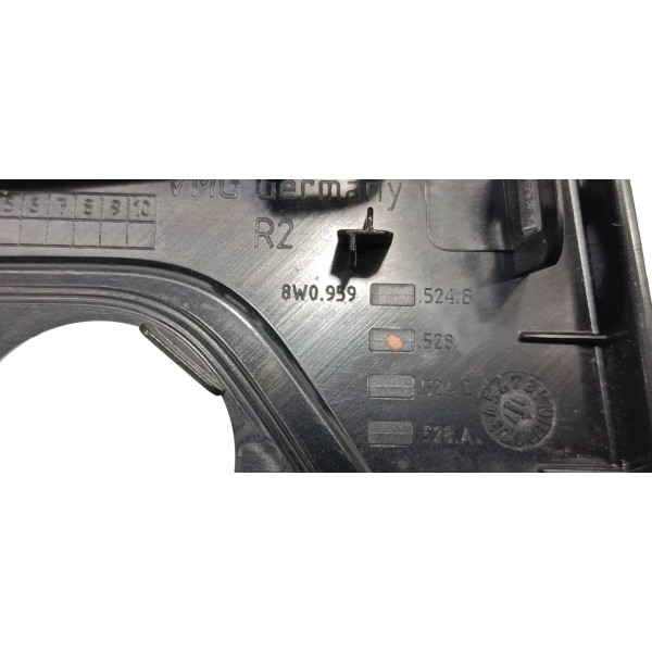 Moldura Maçaneta Traseira Direita Audi A4 2018 Preto