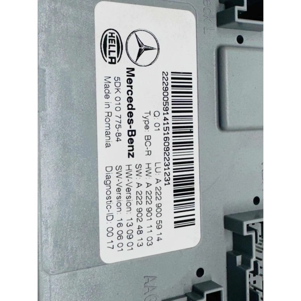 Módulo Central Conforto Mercedes-benz A2229005914