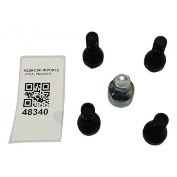 Jogo De Parafuso De Roda Bmw X5 2025 Preto