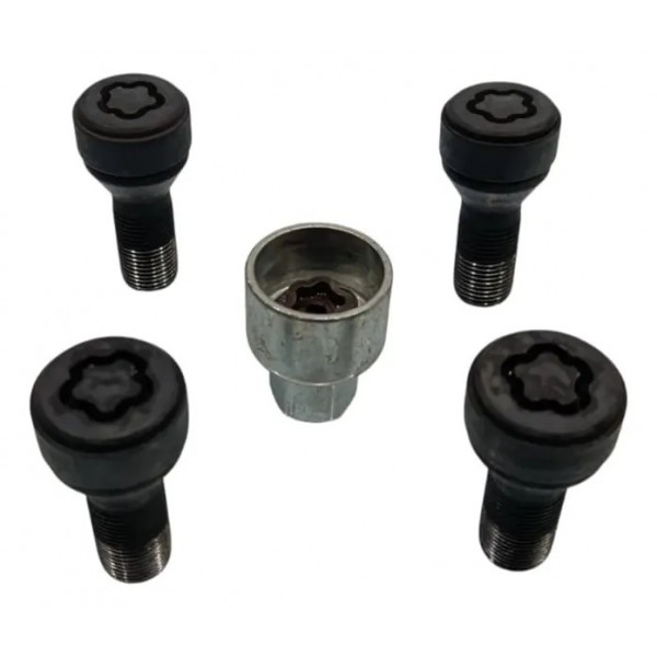 Jogo De Parafuso De Roda Bmw X5 2025 Preto