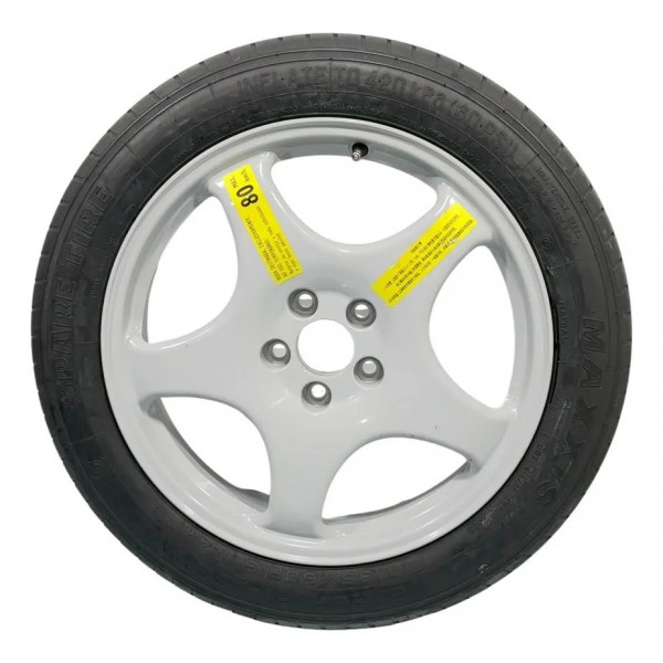 Roda Estepe Bmw X4 30i 2025 Aro 18 5x112 Branco