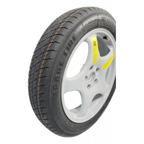Roda Estepe Bmw X4 30i 2025 Aro 18 5x112 Branco