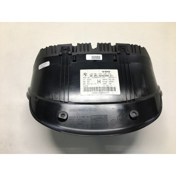 Painel Velocímetros Bmw 335 E90 Twinpower 2011/2012 9242368