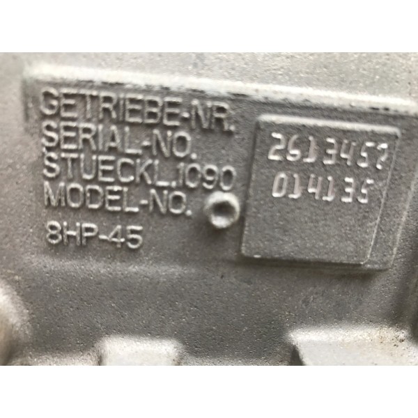 Transmissão Automática Bmw 320 2.0 F30 2016 8hp-45