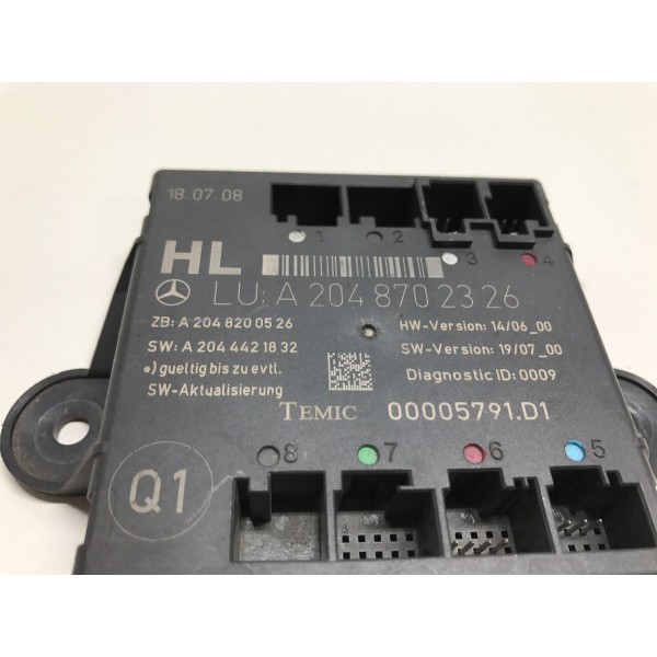 Módulo De Porta D.d. Mercedes C-200 A2048702326