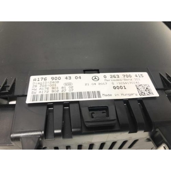 Painel De Instrumentos Mercedes-benz A200 2017 A1769004304