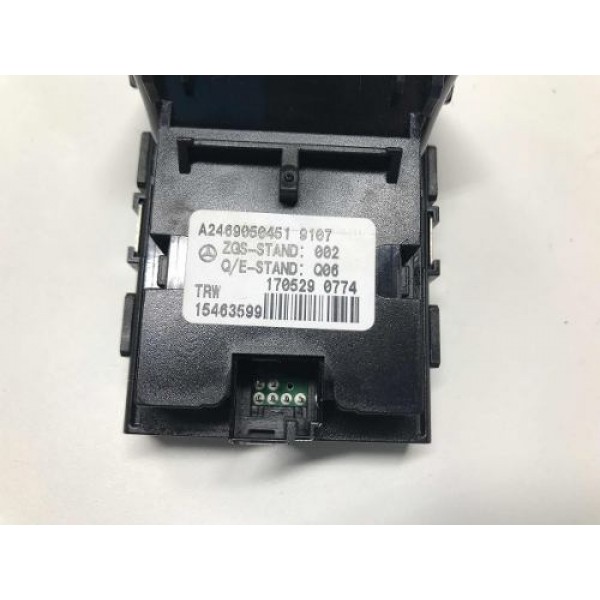 Botão Freio De Mão Elétrico Mercedes A200 2017 A2469050451