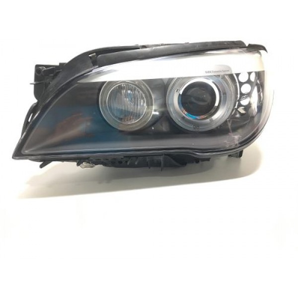 Farol Esquerdo Bmw Serie 7 2010 7182149 Usado Sem Tampas Esquerdo/motorista